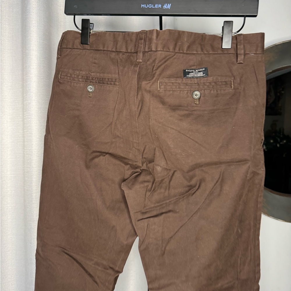 Banana Republic Dark Brown Chinos - Picture 6 of 9